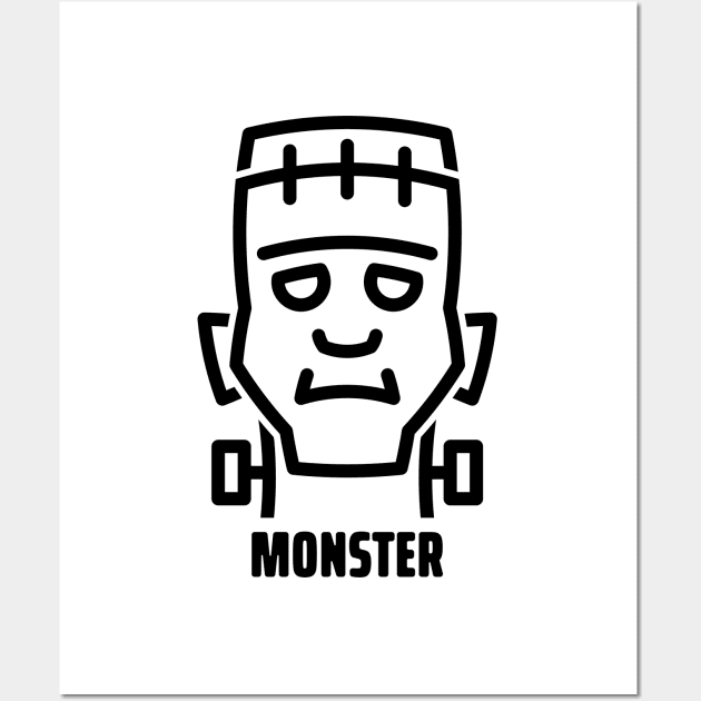 The Monster - 1 Wall Art by NeverDrewBefore